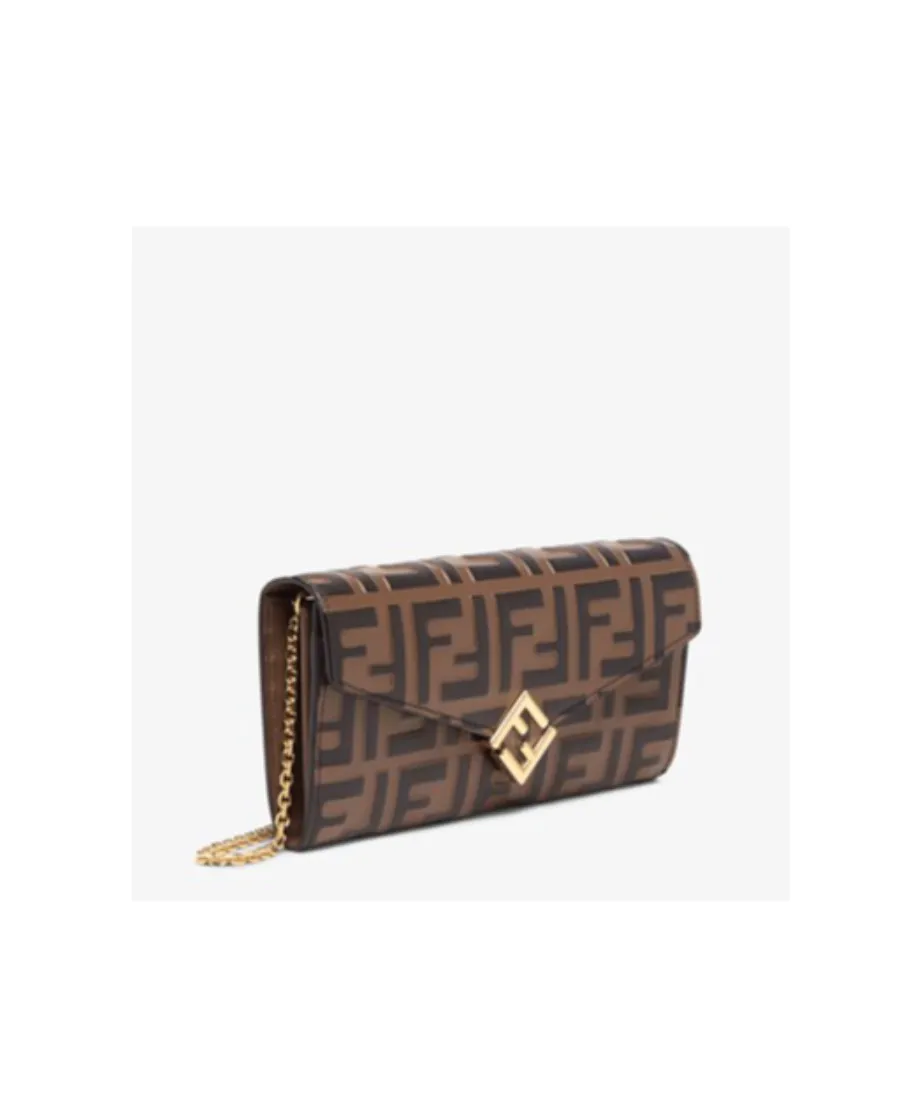 Ff Diamonds Continental Chained Wallet