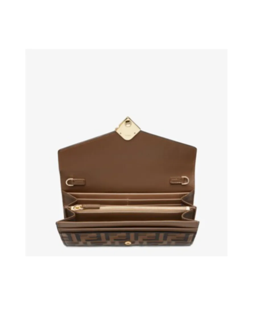 Ff Diamonds Continental Chained Wallet