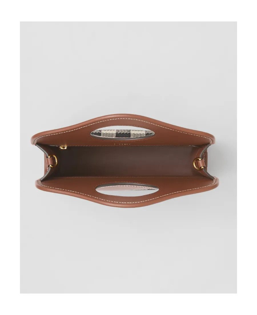 Check Patterned Shoulder Bag