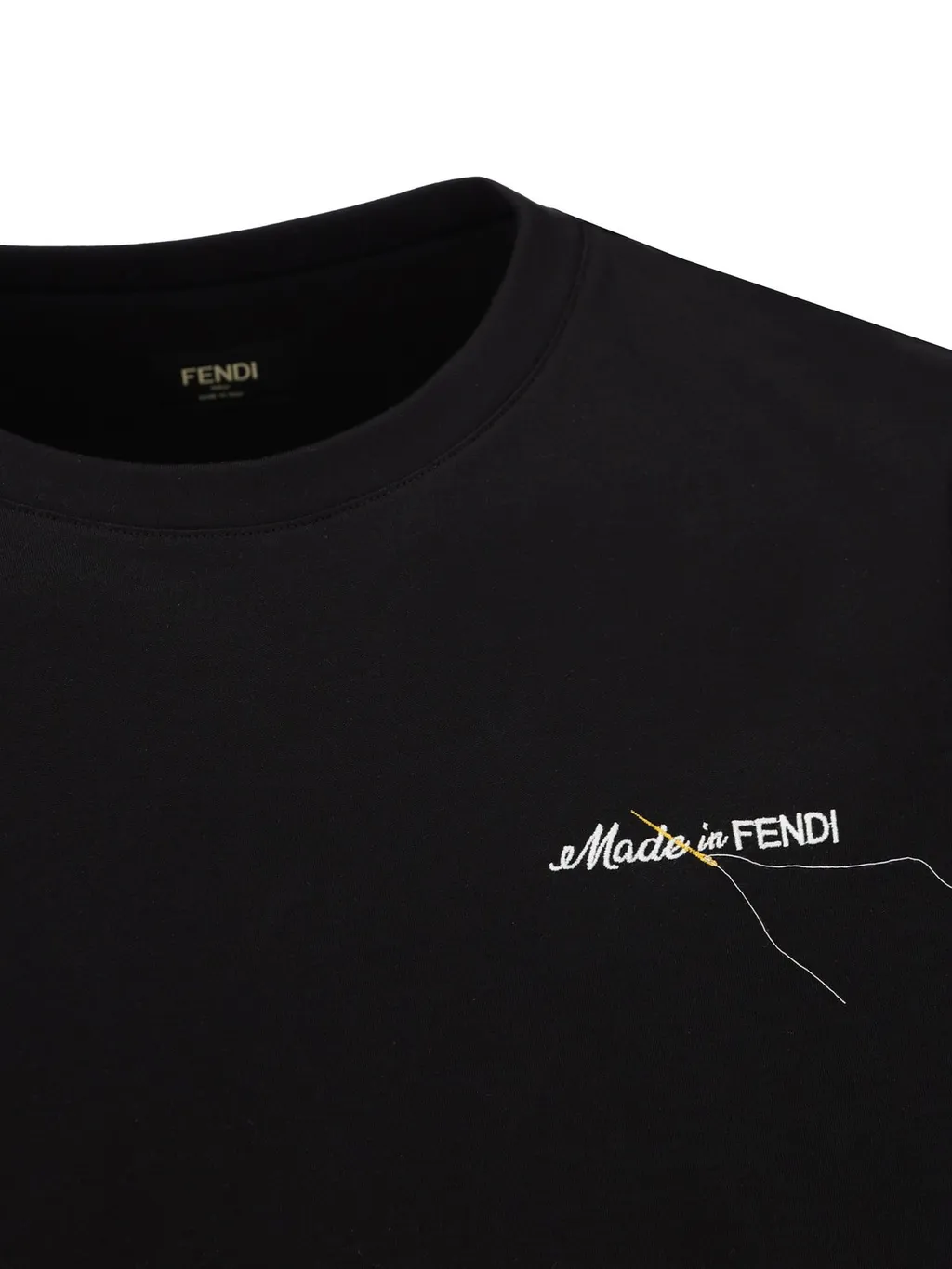 Logo Embroidered Crewneck T-Shirt
