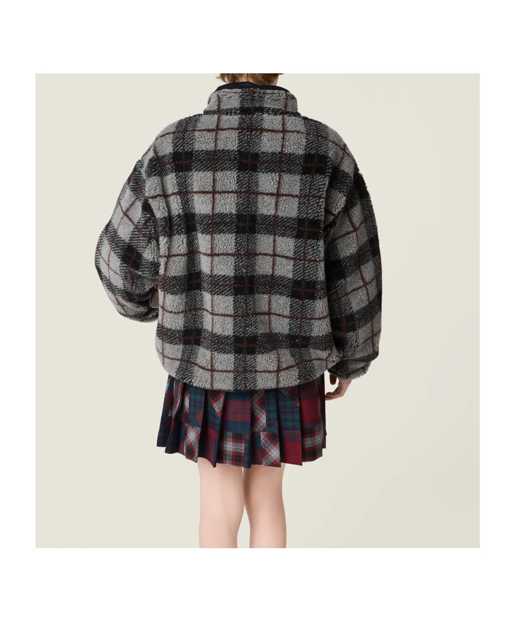 Teddy Checked Jacket