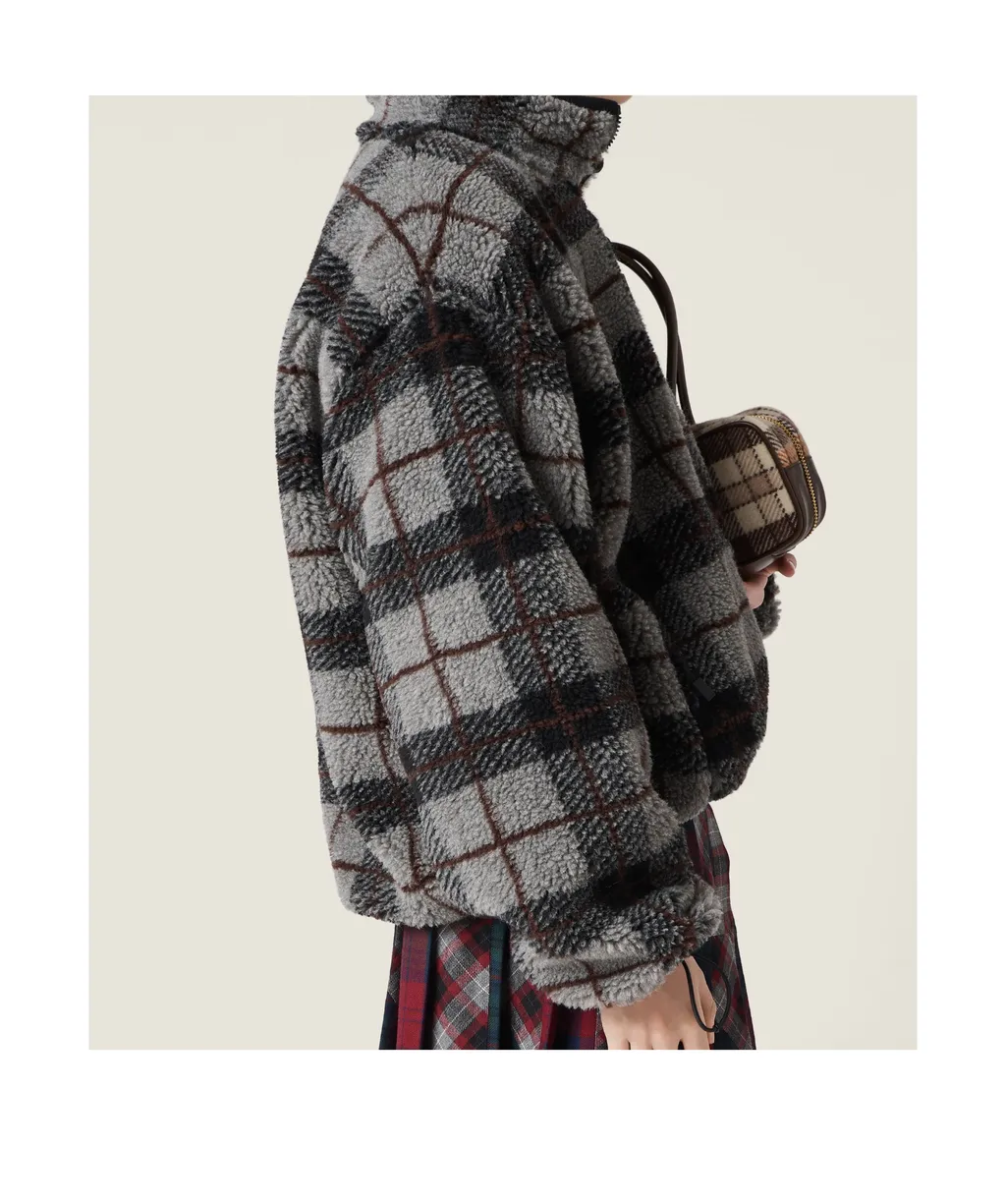 Teddy Checked Jacket