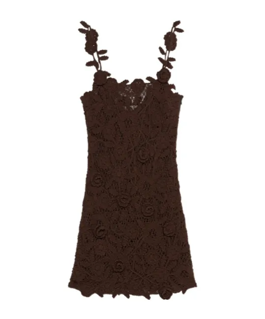 Square Neck Floral Corset Mini Dress