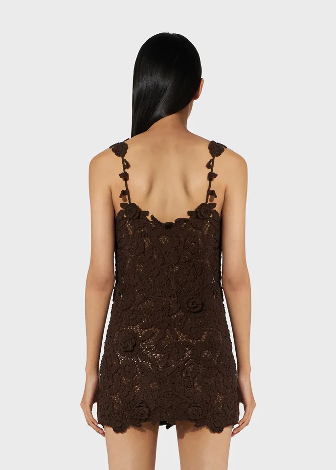 Square Neck Floral Corset Mini Dress