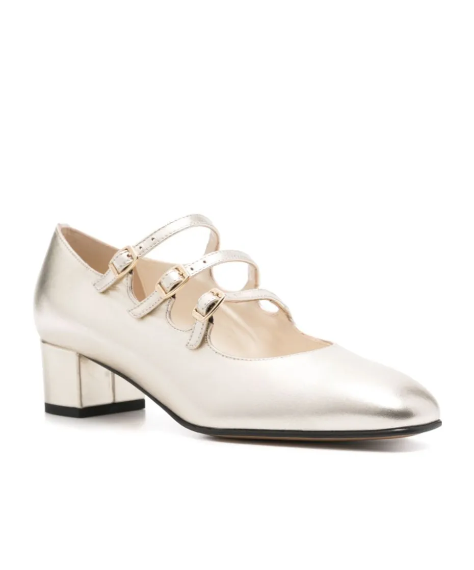 High-Heeled Mary Jane Shoes