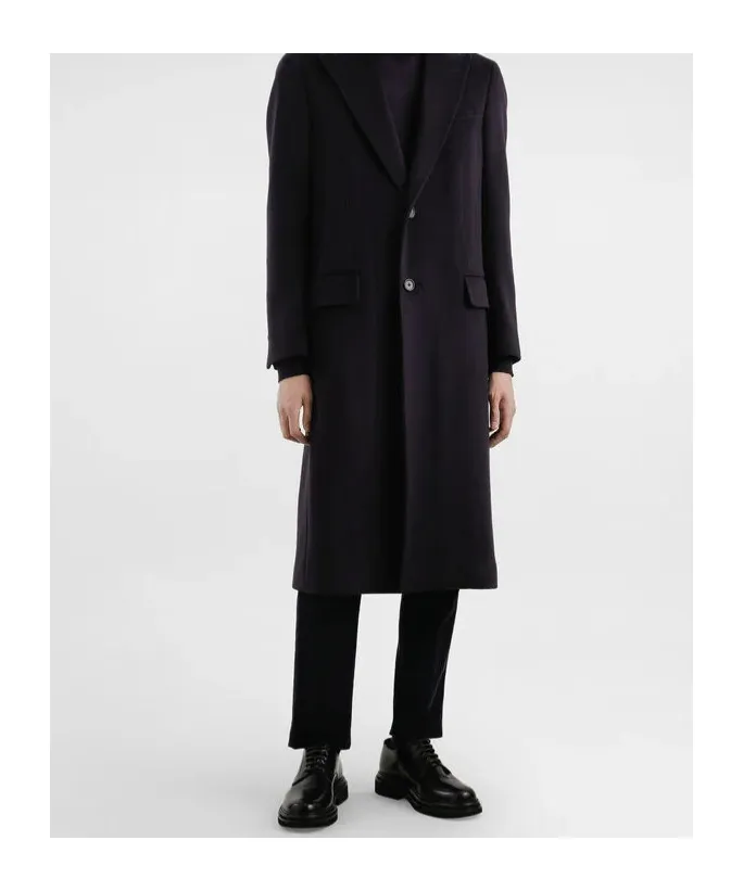 Garment-Dyed Velvet Trousers