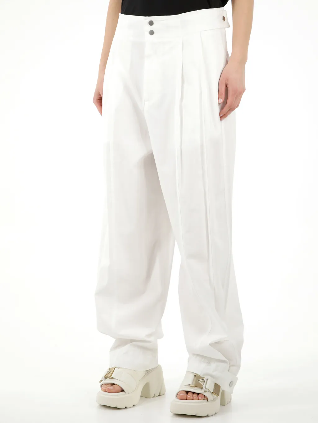 Mid-Rise Trousers