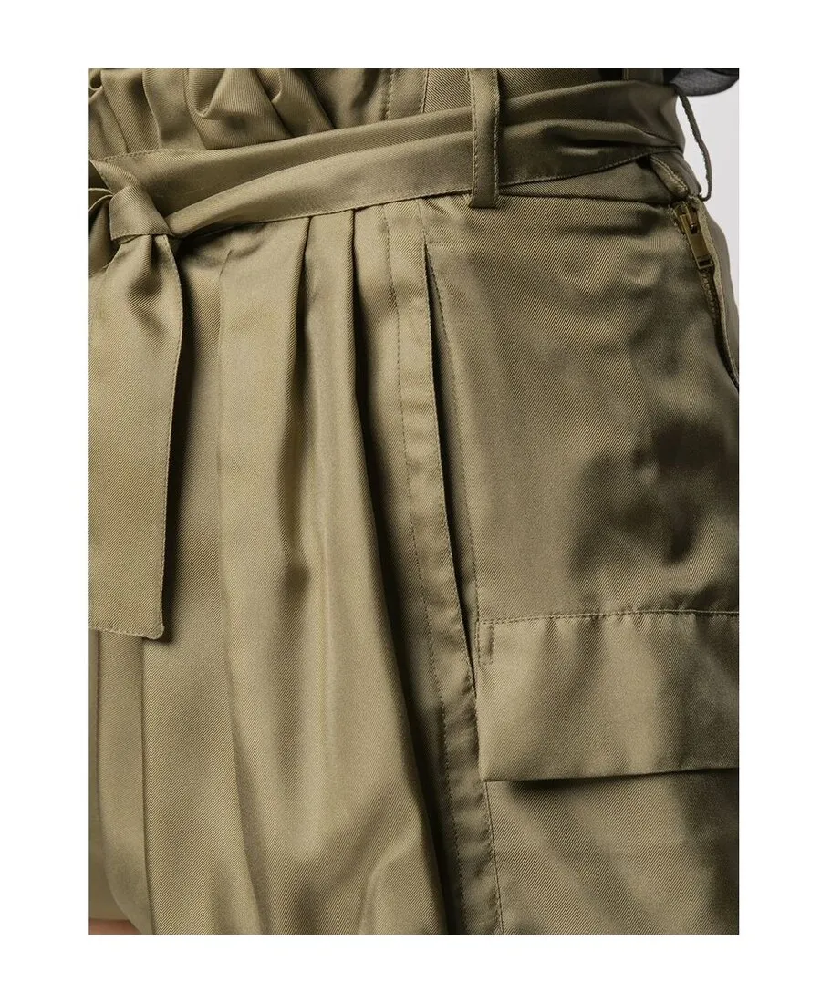 Bouffant Silk Shorts
