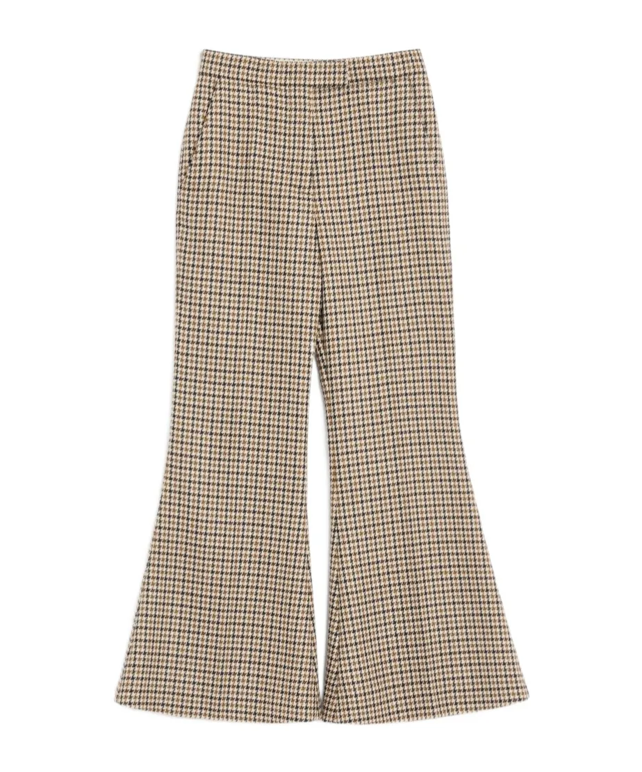 Houndstooth Casual Pants