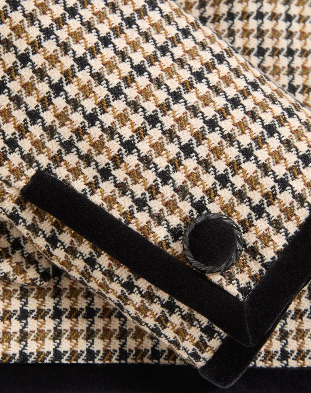 Short Houndstooth Jacket