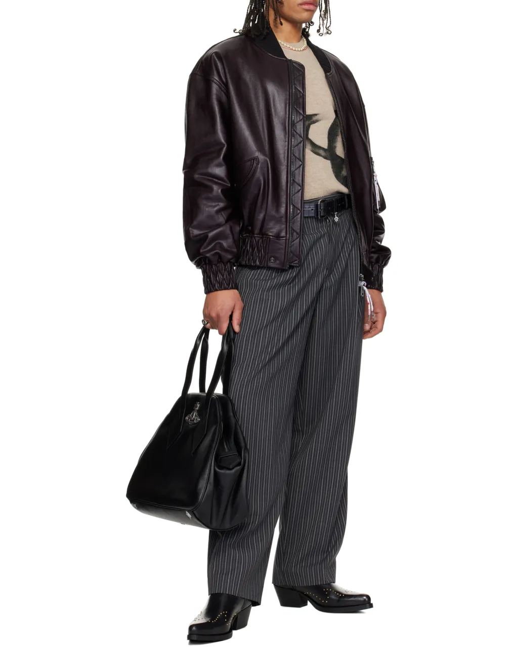 Yasmine Orb Plaque Shoulder Bag