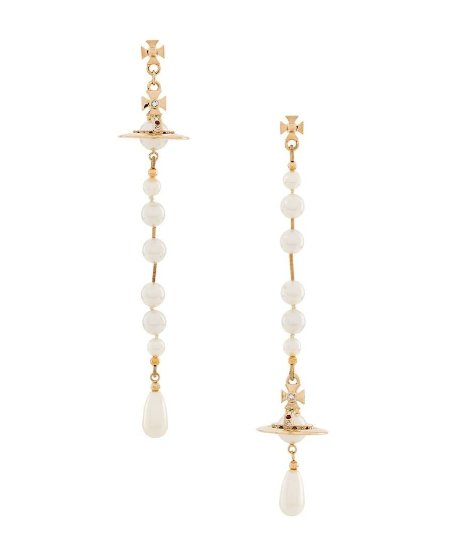 Beaded Pendant Earrings