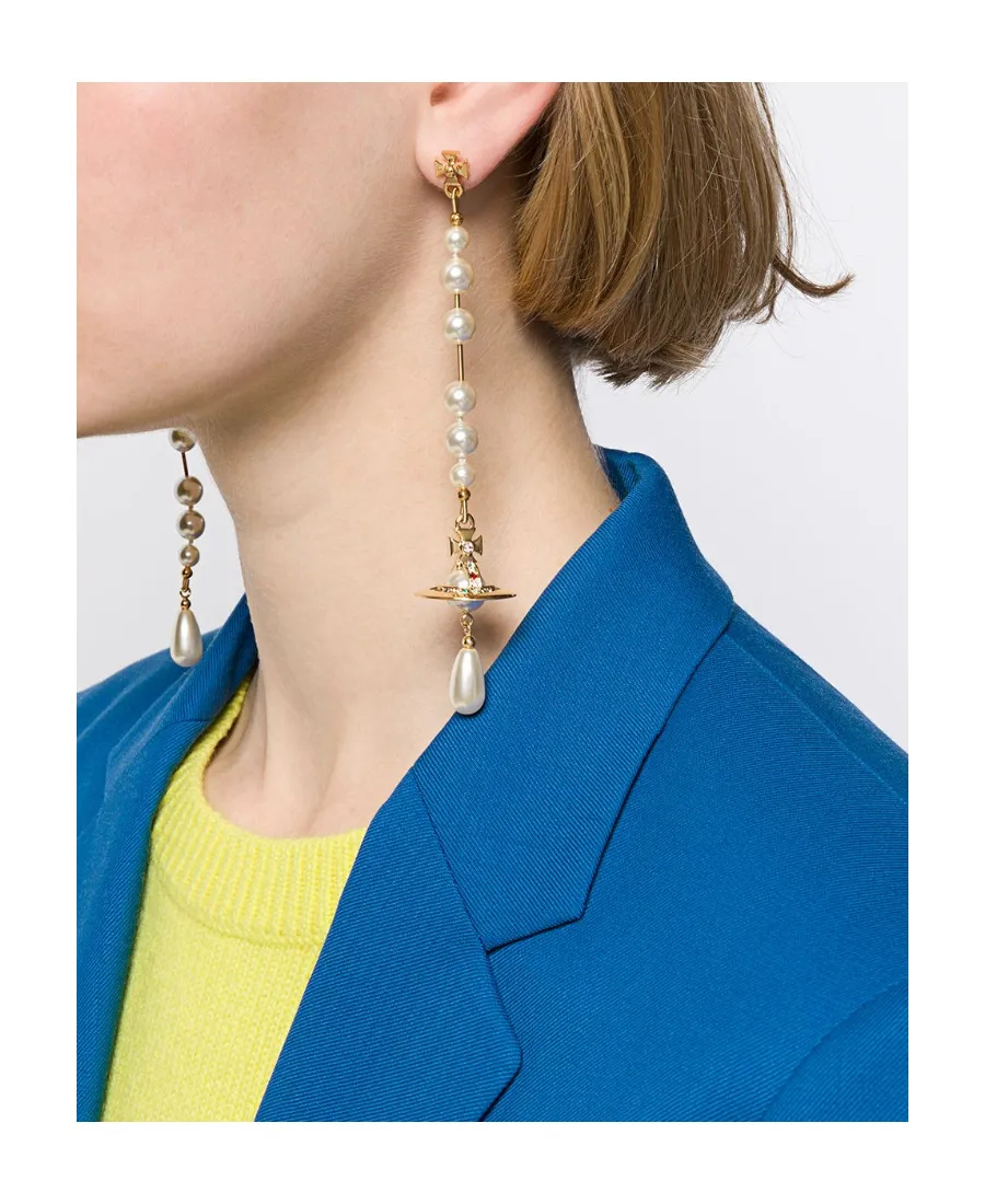 Beaded Pendant Earrings