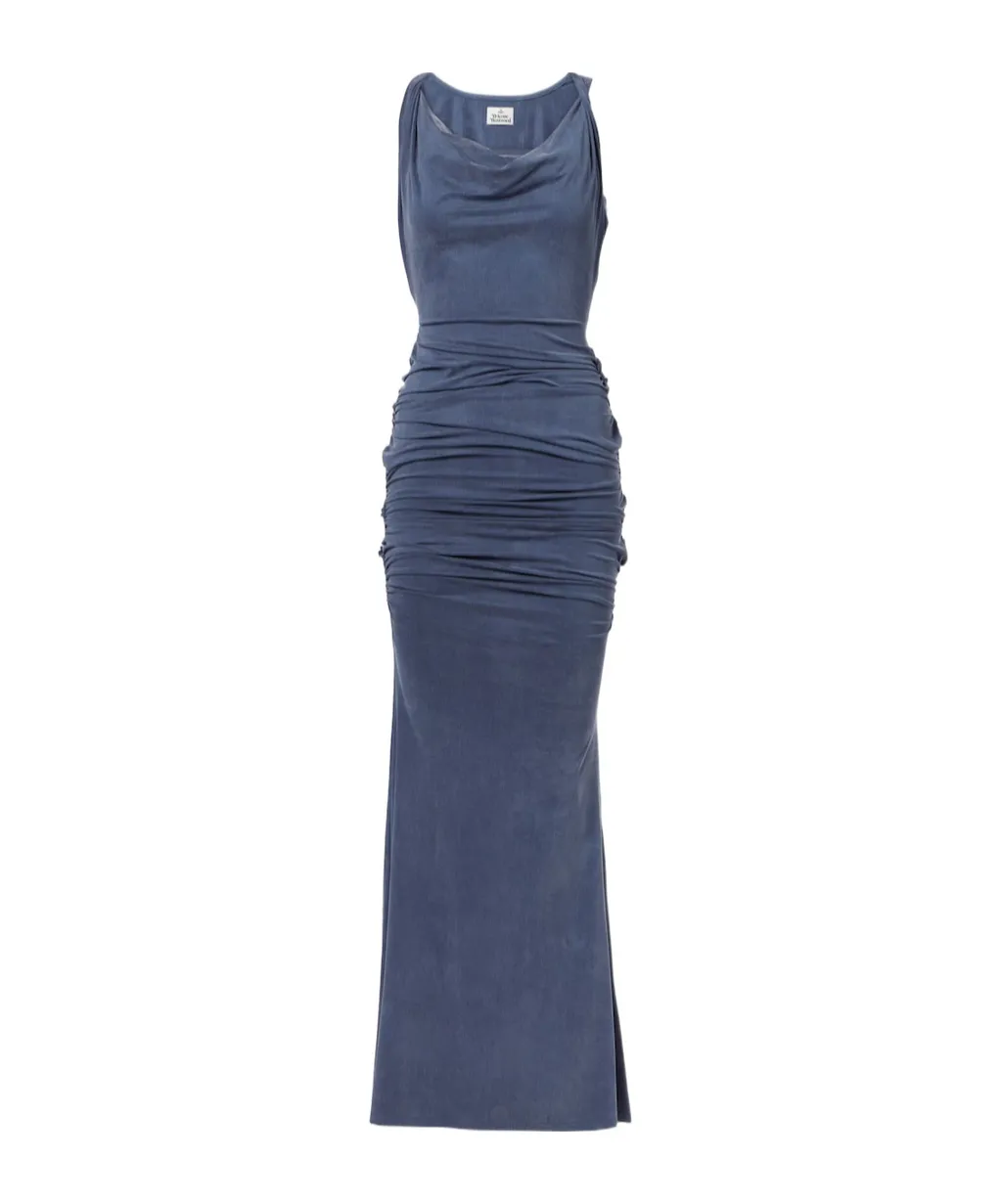 Liz Draped Jersey Maxi Dress