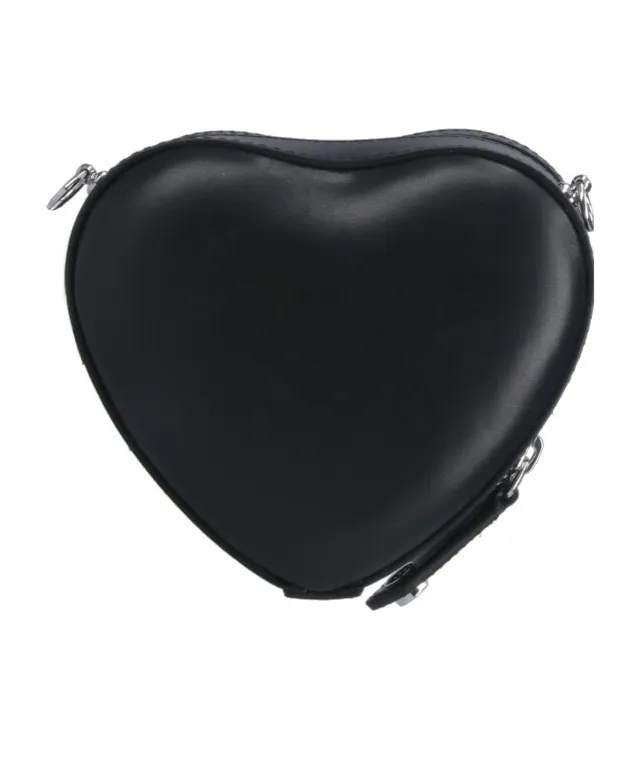 Logo Plaque Zipped Shoulder Bag