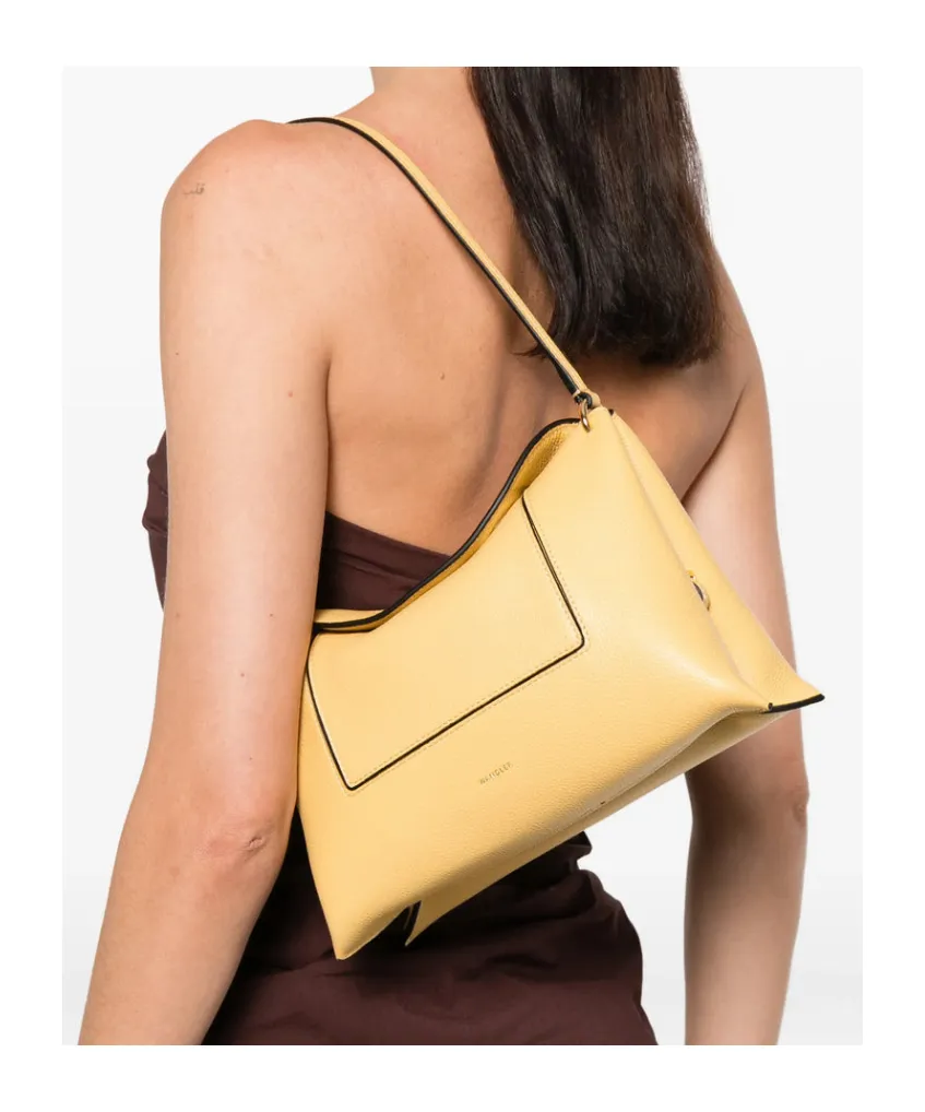 Penelope Slouch Logo-Detail Shoulder Bag