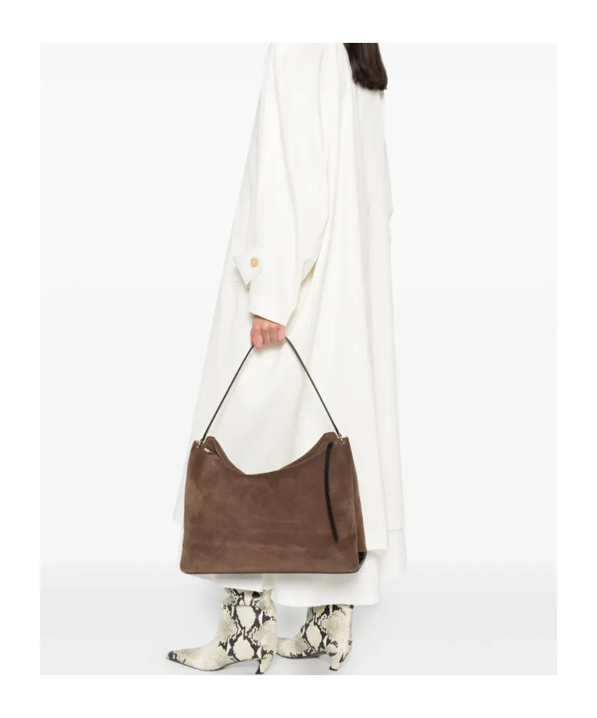 Penelope Suede Shoulder Bag