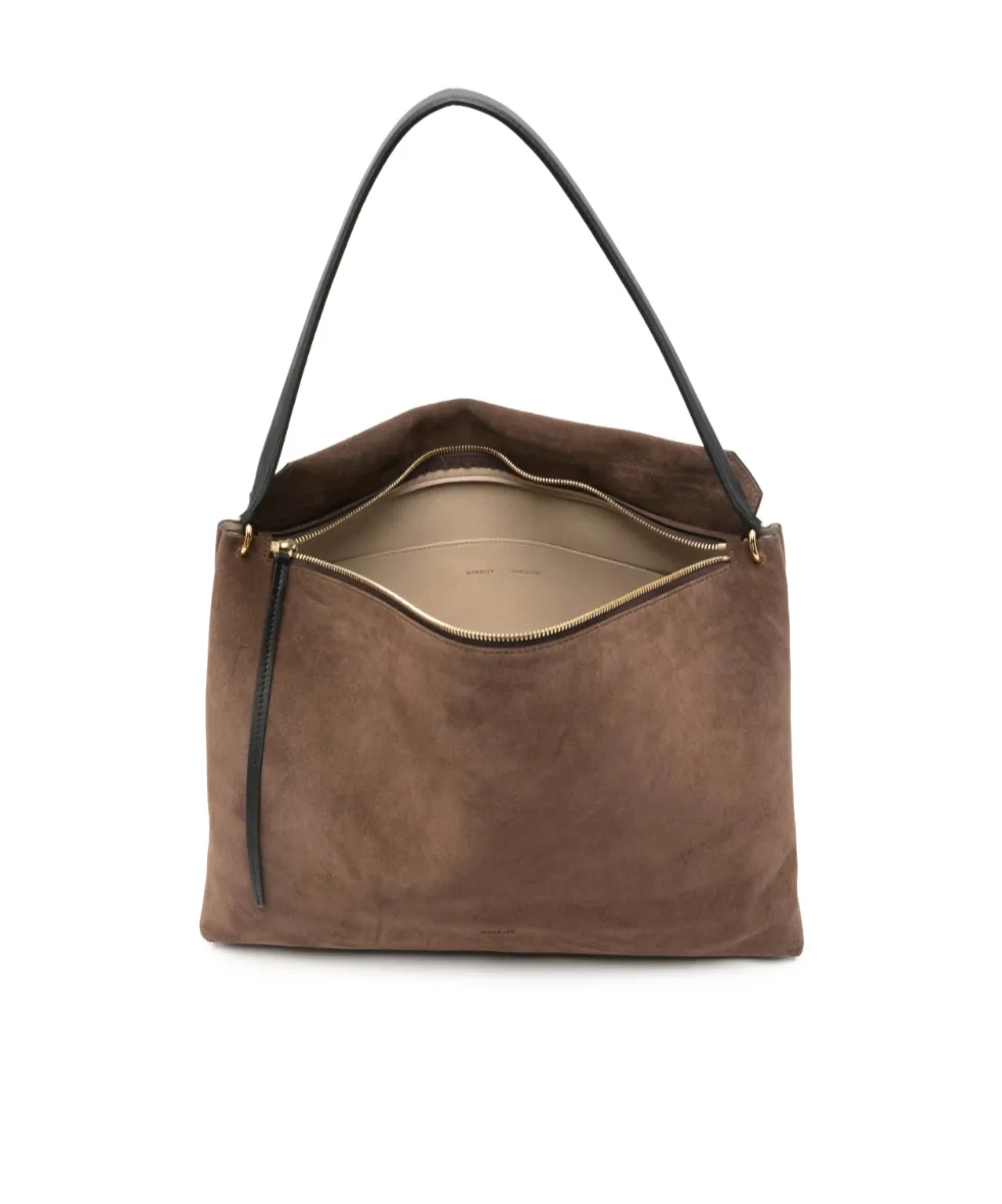 Penelope Suede Shoulder Bag