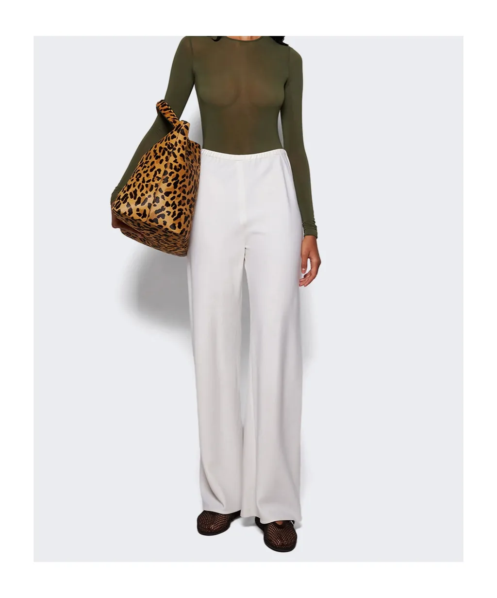 Sheer Bodysuit Military