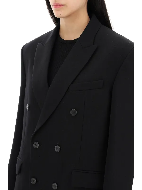 Double-Breasted Suit Jacket
