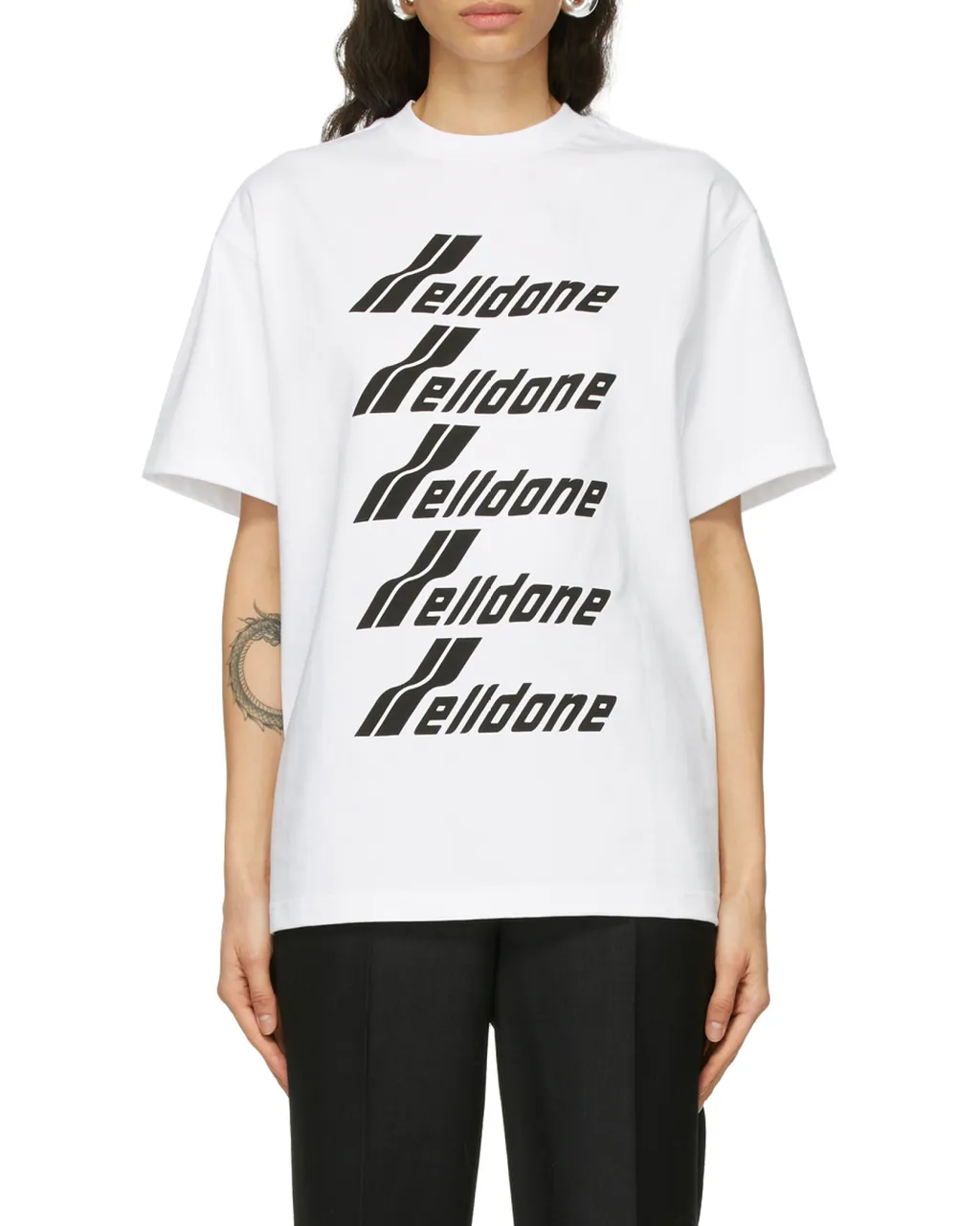 Logo Print Oversized T-Shirt