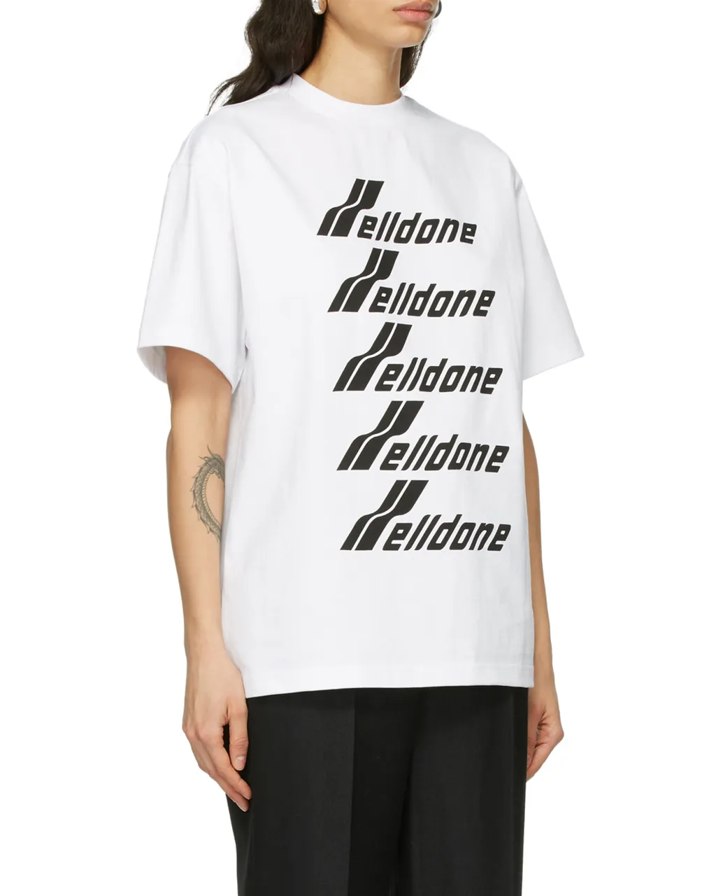 Logo Print Oversized T-Shirt