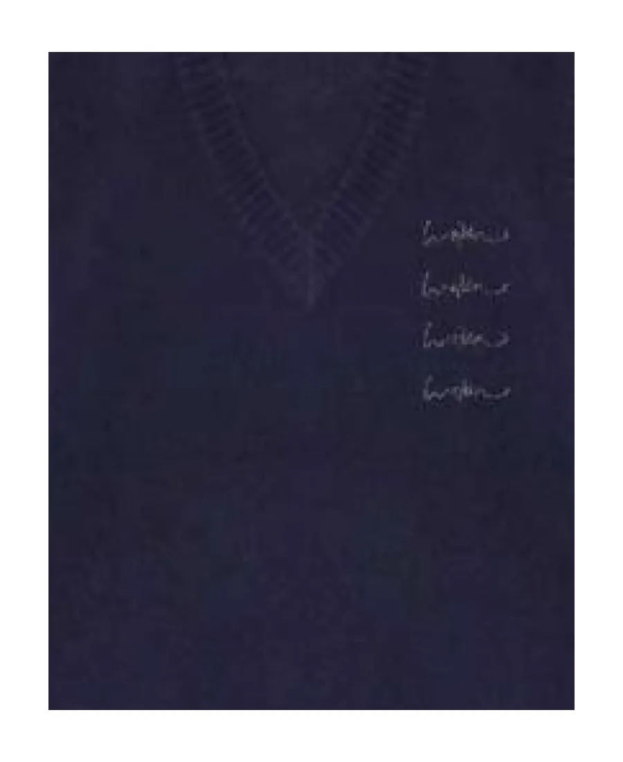 V-Neck Knitted Vest