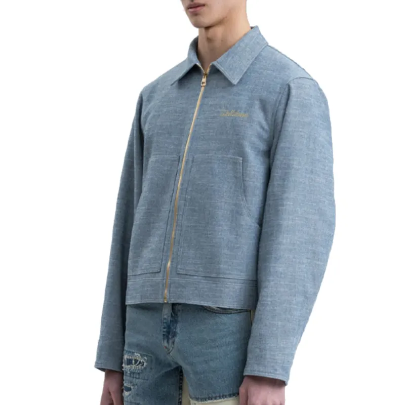 Long-Sleeved Logo Casual Jacket