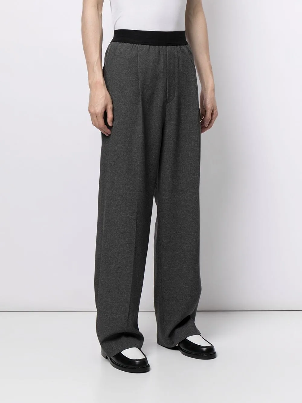 Logo Patch Wide Trousers
