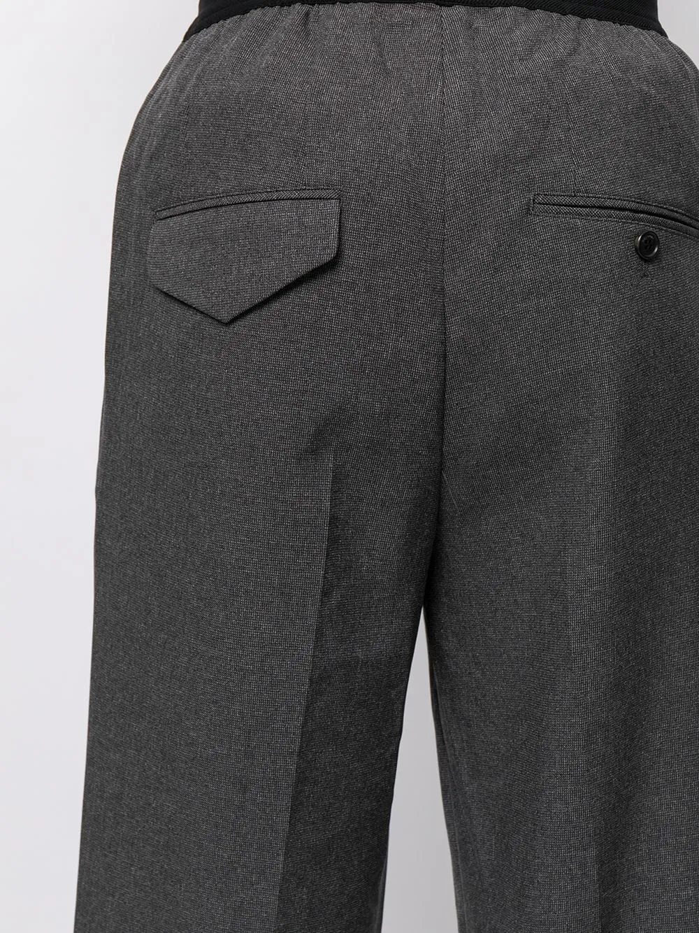 Logo Patch Wide Trousers