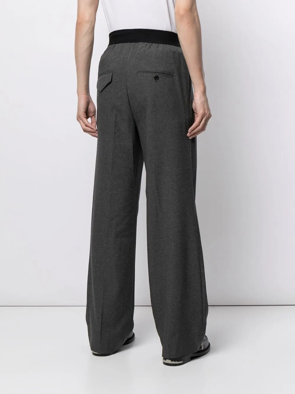 Logo Patch Wide Trousers