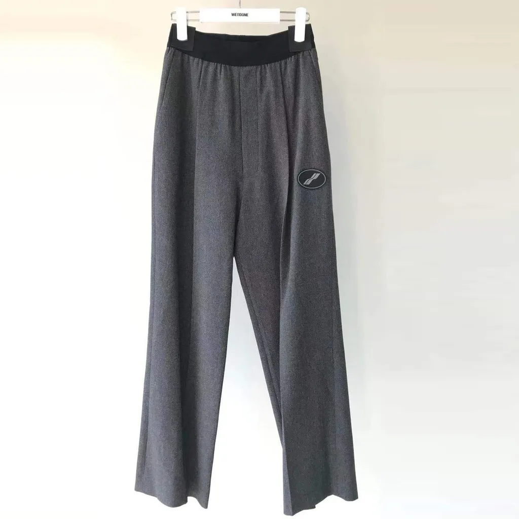 Logo Patch Wide Trousers