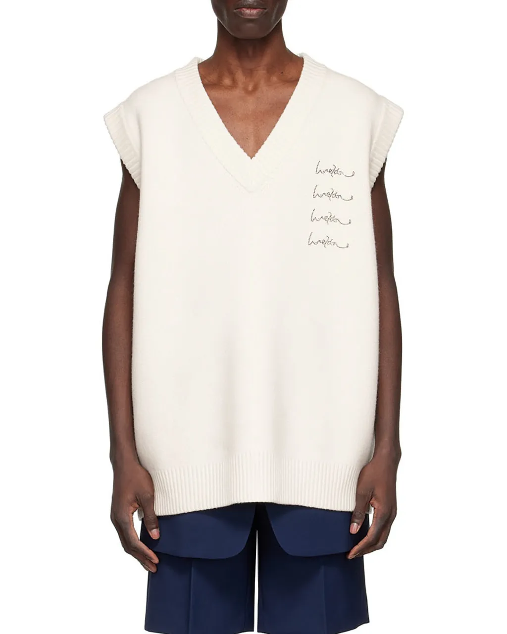 V-Neck Sleeveless Vest