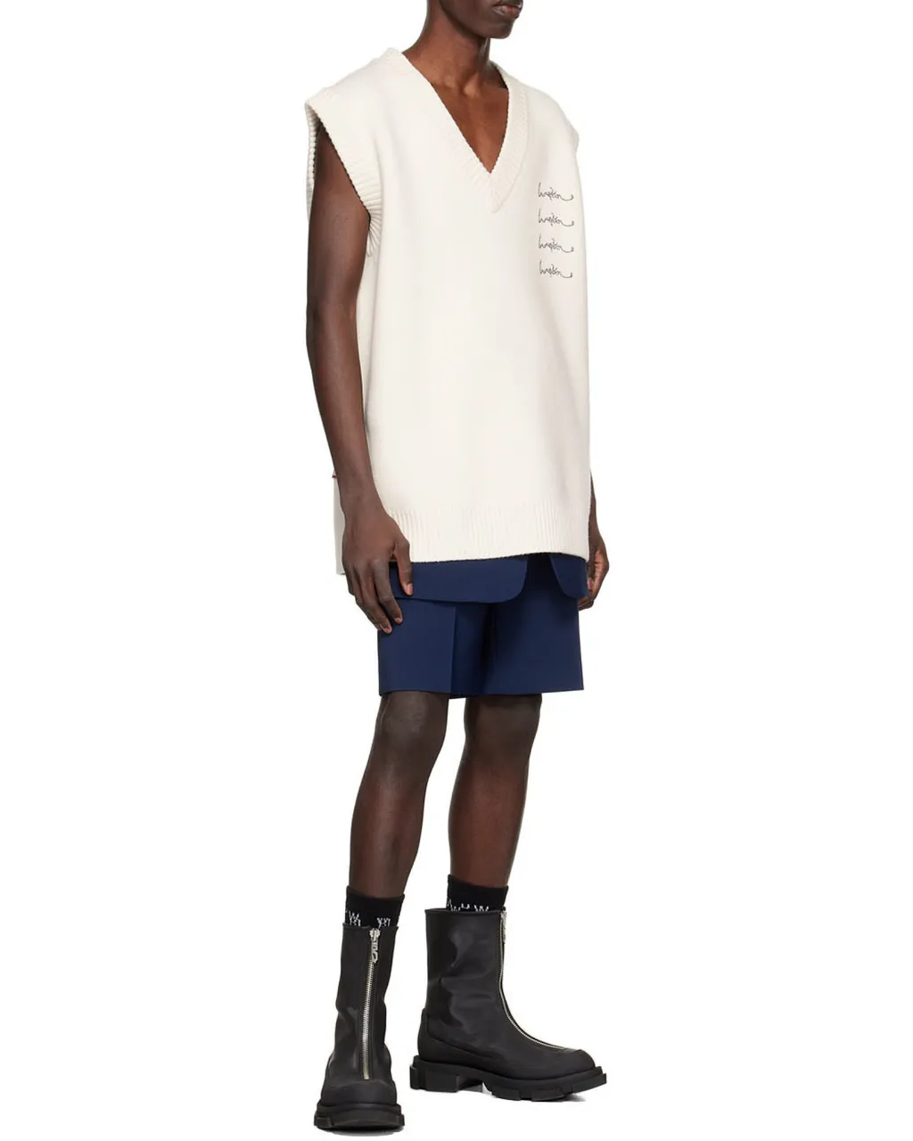 V-Neck Sleeveless Vest