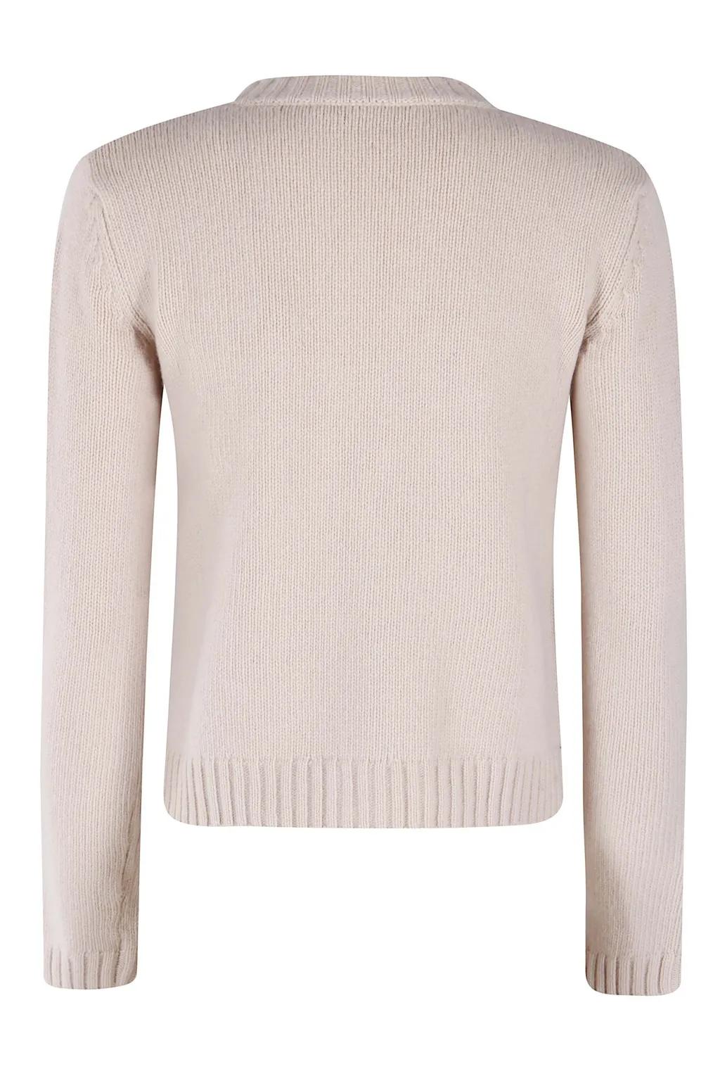 Crewneck Knitted Cardigan