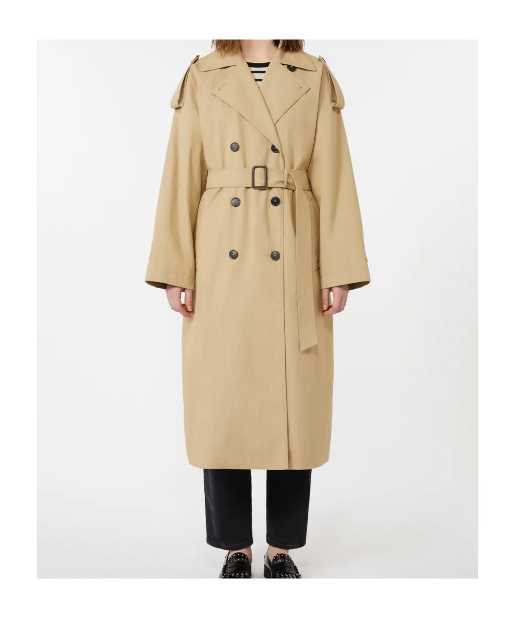 Lapel Long-Sleeved Coat