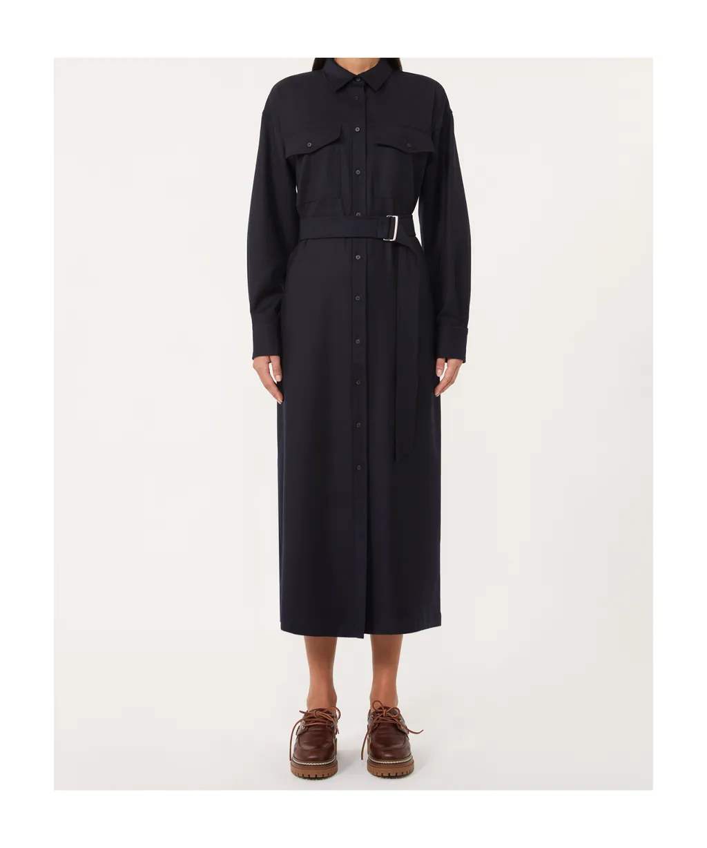 Wool Flannel Dress