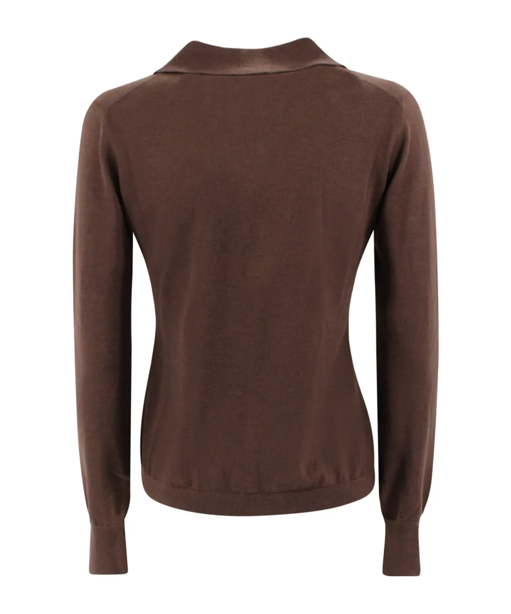 Cappa Knitted Polo Shirt