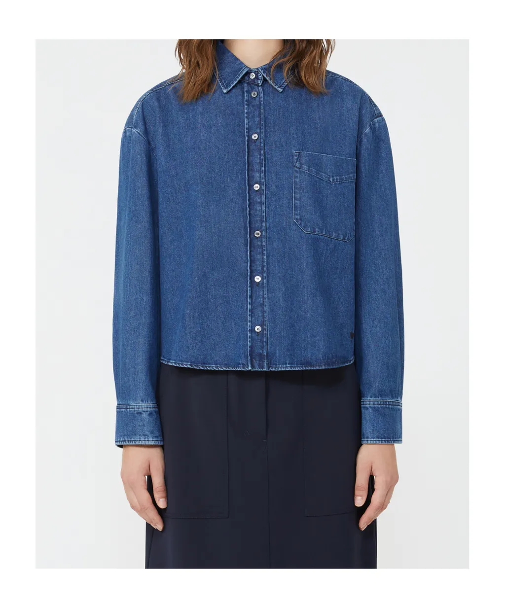 Loose Denim Shirt