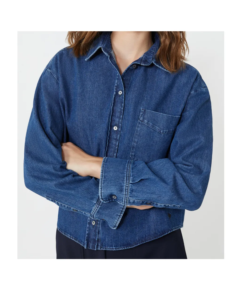 Loose Denim Shirt