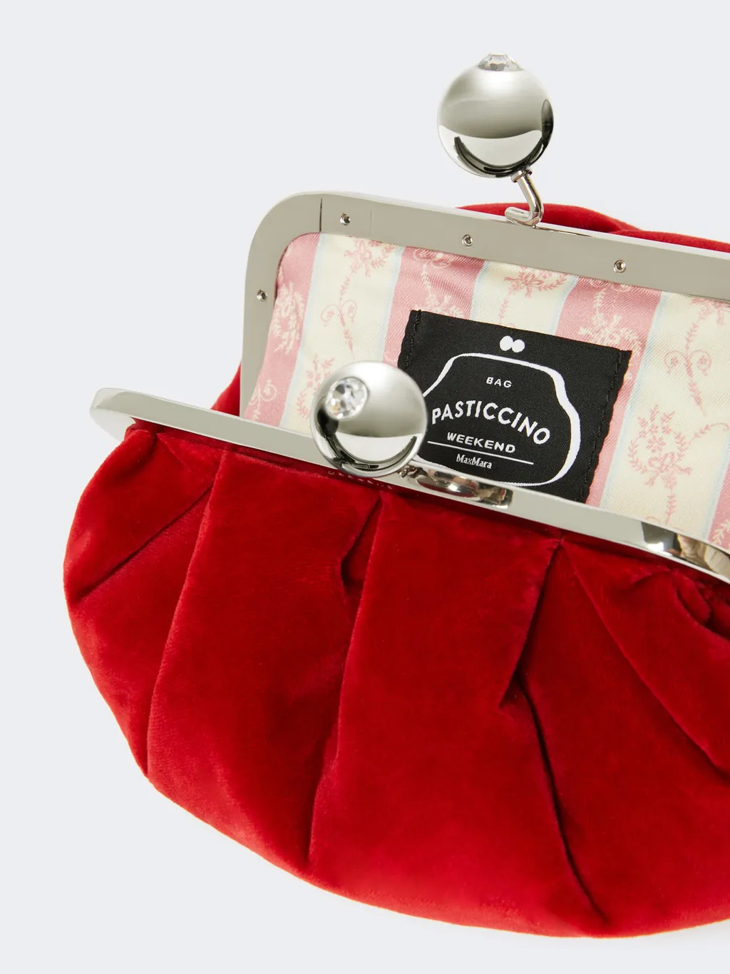 Small Velvet Pasticcino Bag