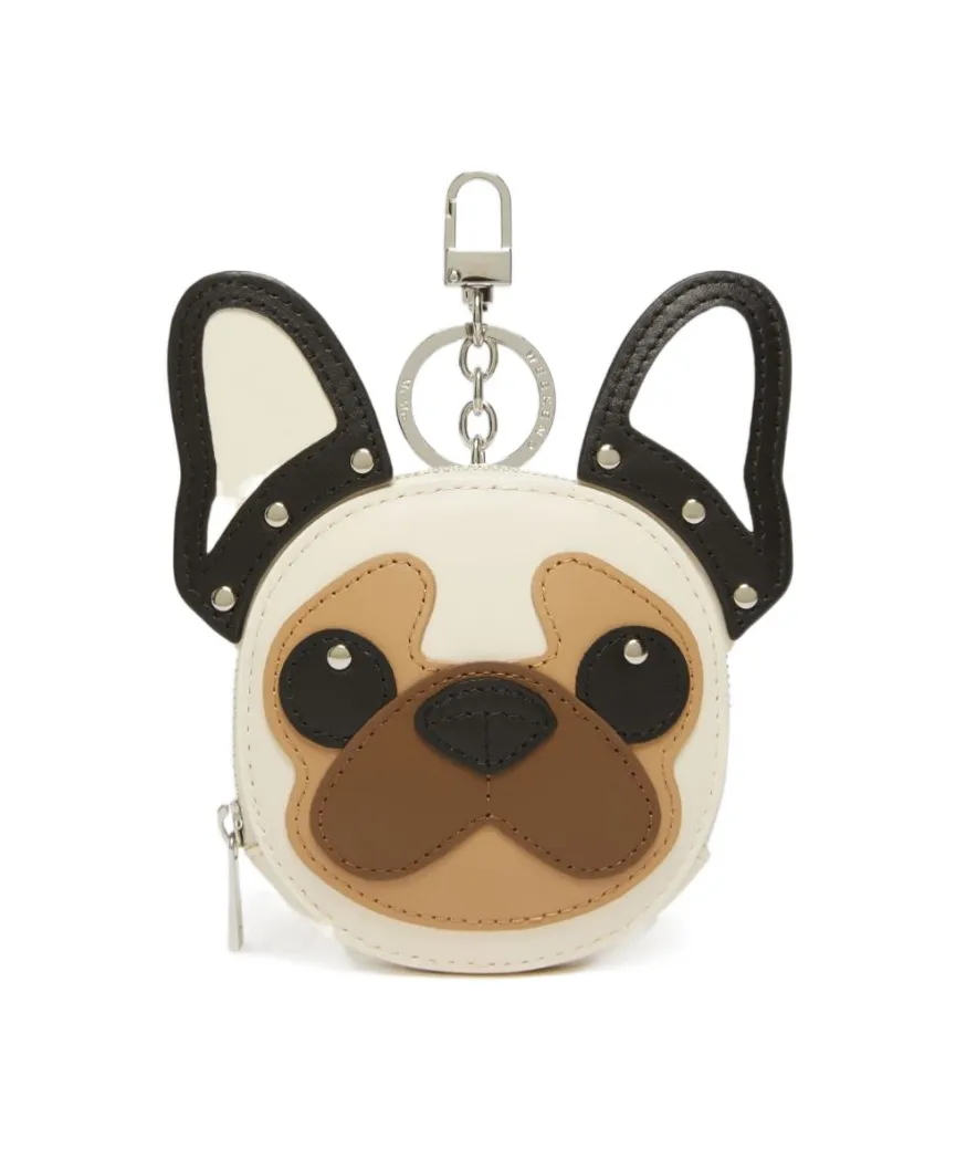 Dog-Face Zipped Keyring