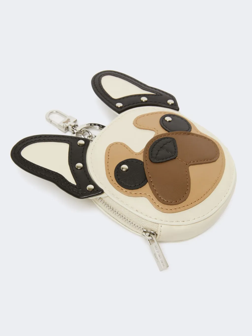Dog-Face Zipped Keyring