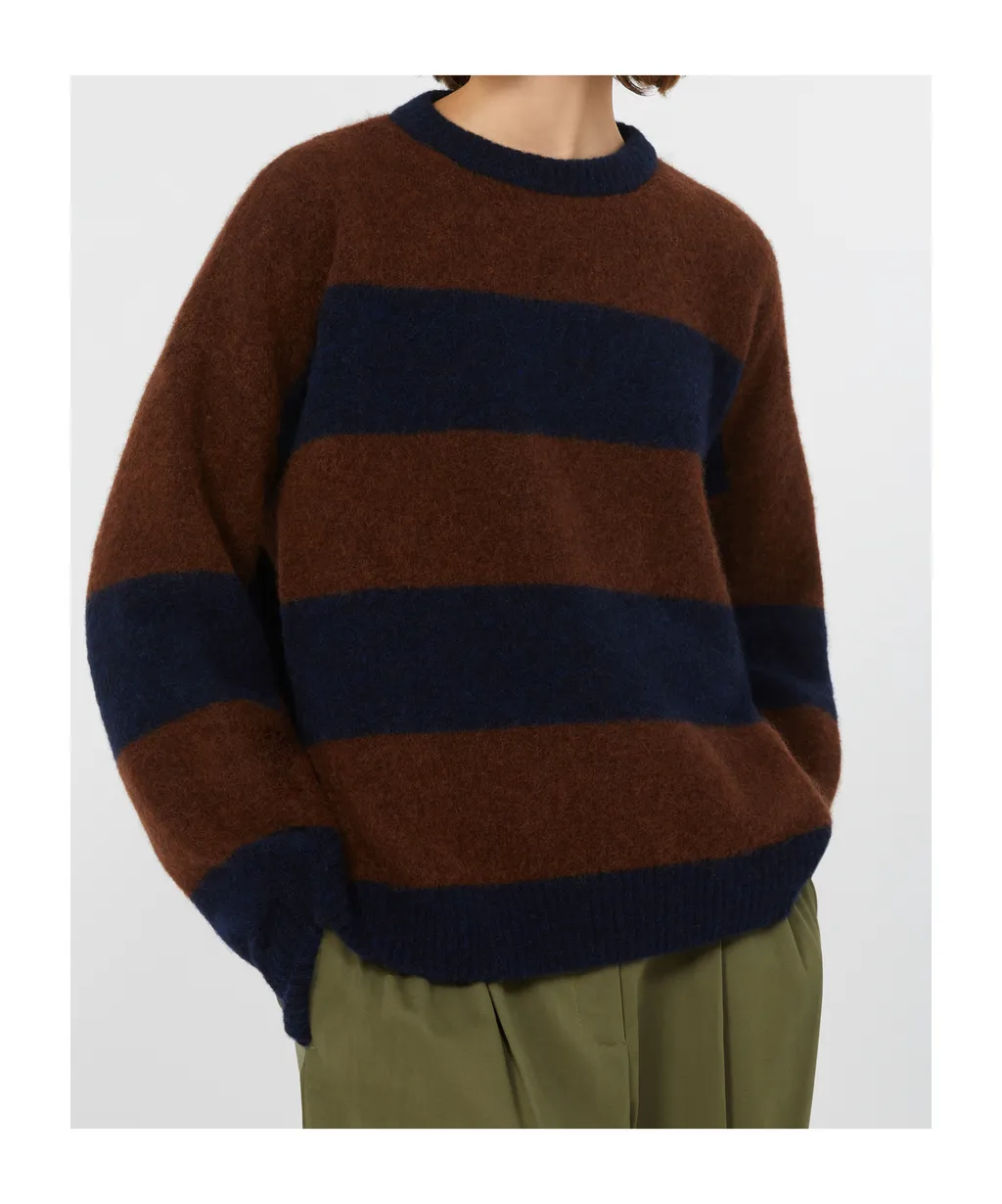 Tuono Striped Knitted Jumper