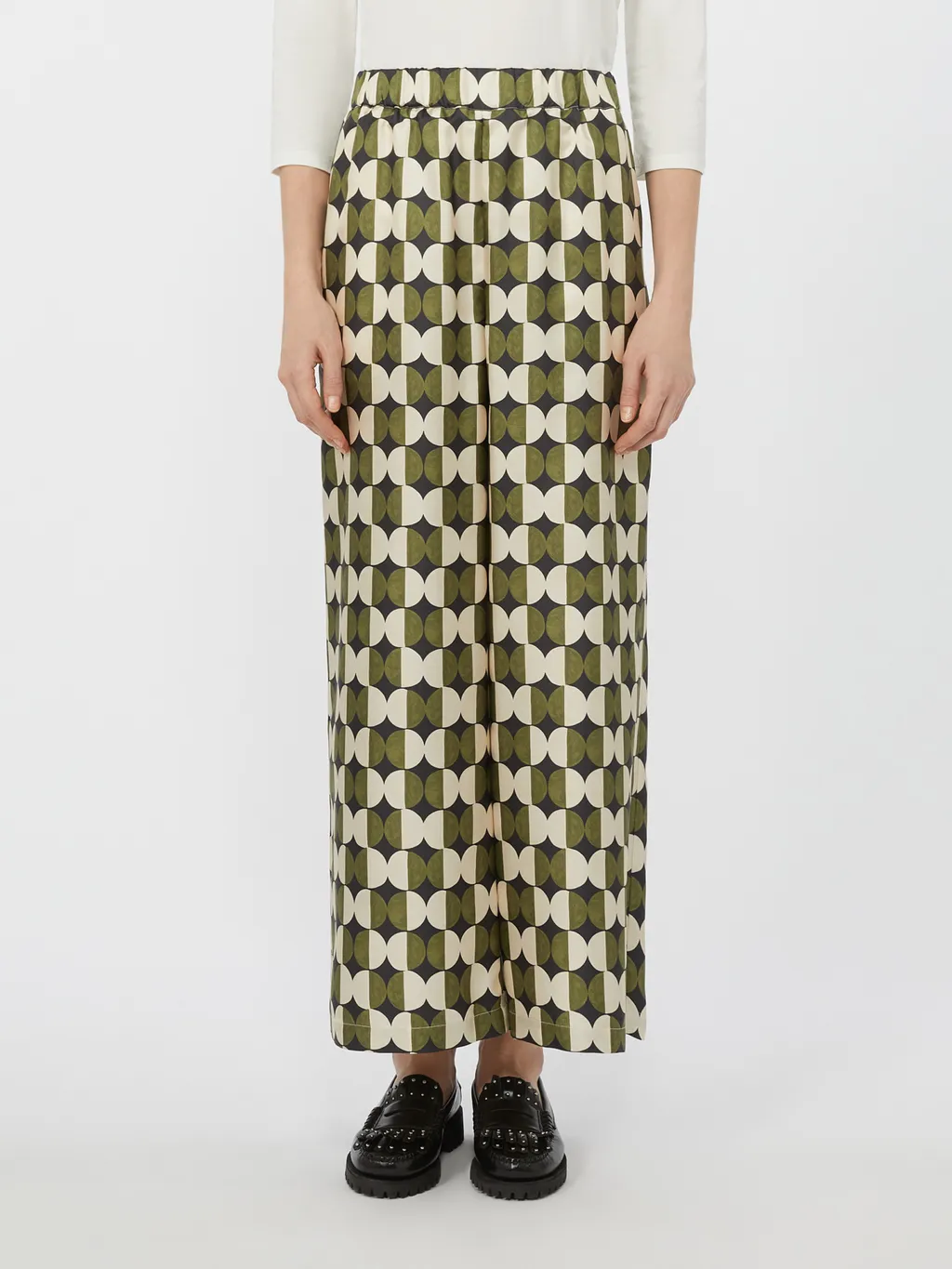 Silk Twill Trousers