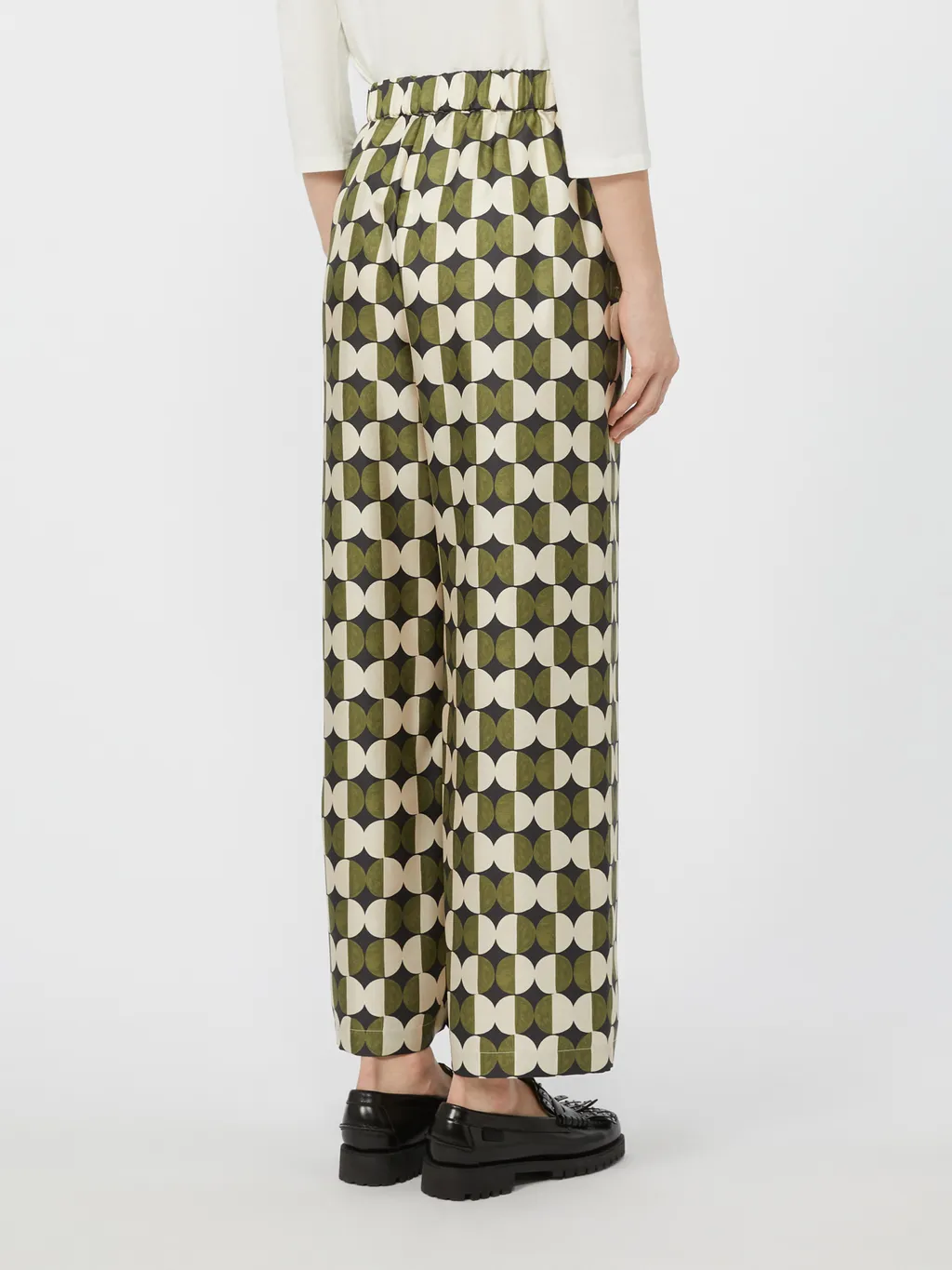 Silk Twill Trousers