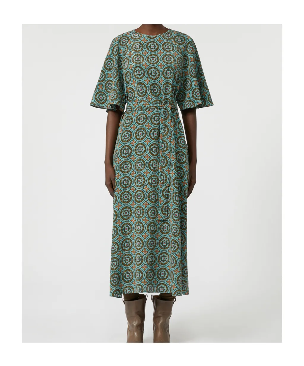 Silk Crepe De Chine Dress