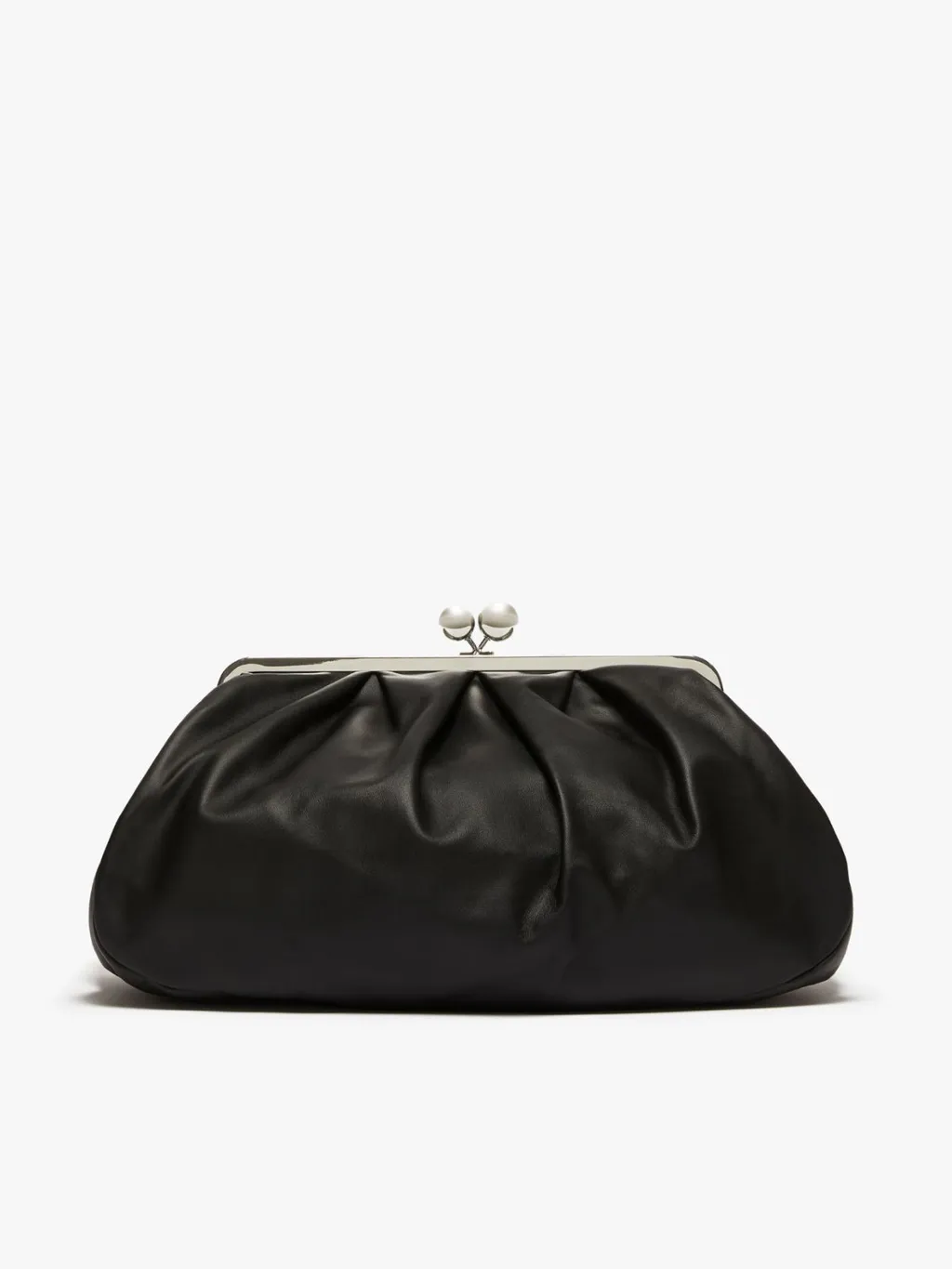 Logo Engraved Shoulder Bag