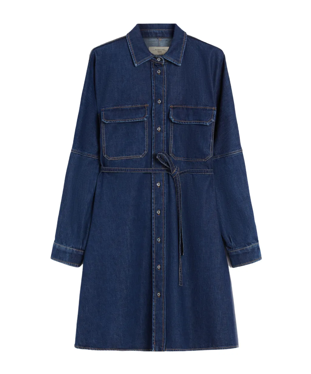 Denim Shirt Dress