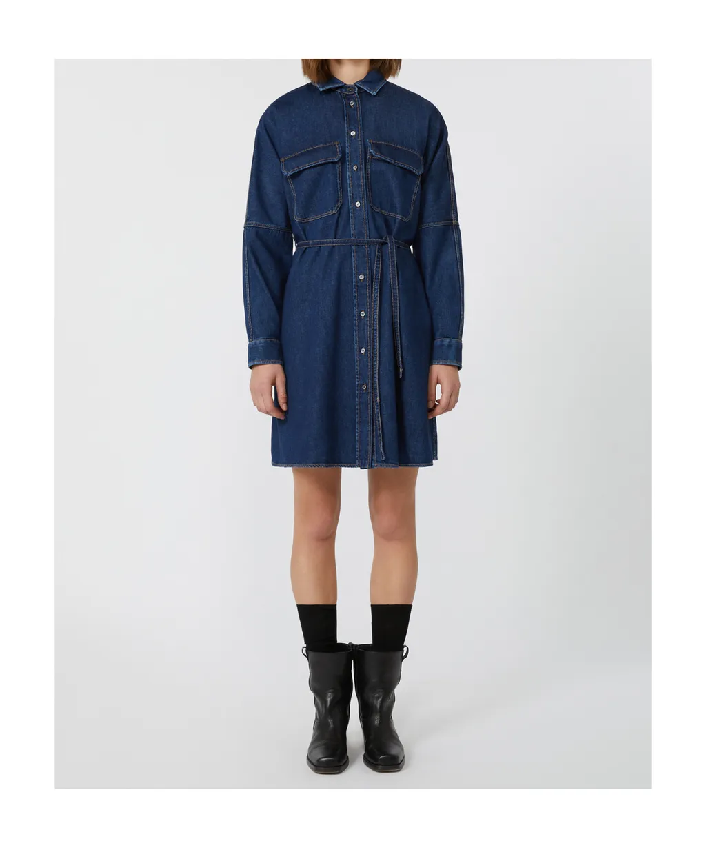 Denim Shirt Dress